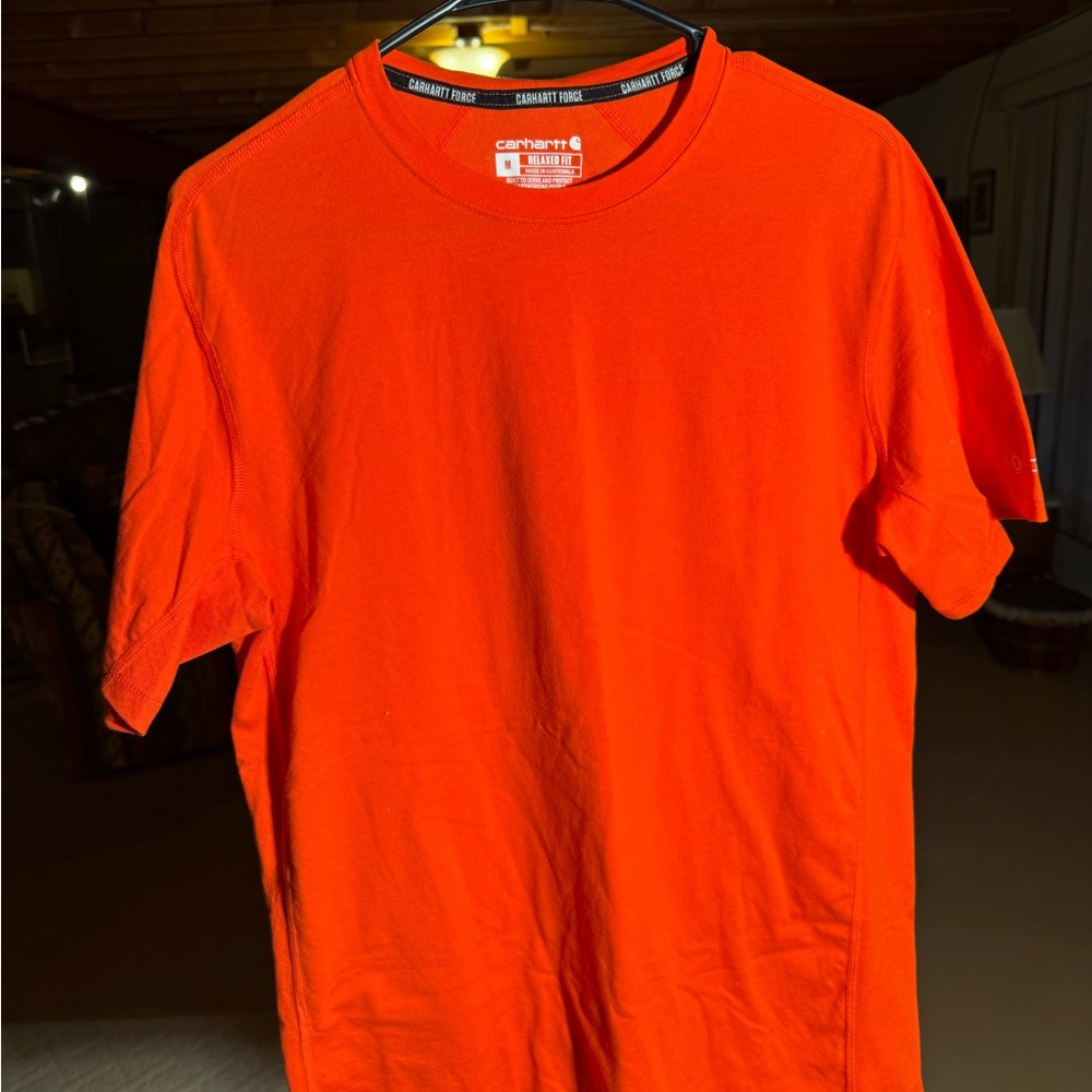 Carhartt Men's Bright Orange Short Sleeve Tee
